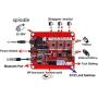3 Axis DIY CNC Router Kit USB Desktop Benbox Control 1310 Mini Milling Machine for Metal Copper PCB Wood Aluminum Cutting Engraving Machine+GRBL Offline Remote Control