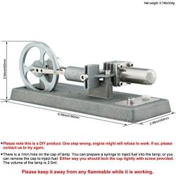 DjuiinoStar Hot Air Stirling Engine Assembly Kit: Spend 30 Minutes to Build Your Own Stirling Engine