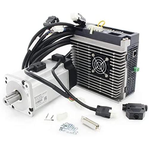 Kit Moteur Servo AC 750W 3000tr/min 2.39Nm 4.8A avec Système Contrôleur Driver Servo 220V avec Frein et Câble Encodeur pour Machines d'Gravure/Robots/Équipements Industriels. Kit Moteur Servo AC 750W 3000tr/min 2.39Nm 4.8A avec Système Contrôleur Driver Servo 220V avec Frein et Câble Encodeur pour Machines d'Gravure/Robots/Équipements Industriels.