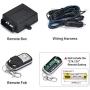 PQY Stainless Steel 2.5 inch Electric Exhaust Cutout Remote Controller Motor E-cut Valve Kit Dual Flaps Type Wireless Remote Control 2PCS Pipe Kit