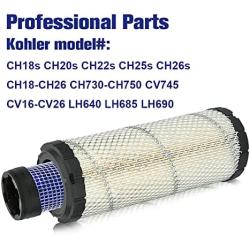 Outer Inner Air Filter for Kohler 25 083 01-S 25 083 04-S 841497 821136 M131803 M131802 Kawasaki 11013-7020 11013-7044 11013-7019 11013-7045