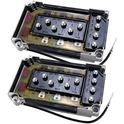 2pcs CDI Module Switch Box Replacement for 50-275 HP Mercury Outboard Motor 332-7778 332-7778A12 Power Pack Switchbox