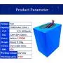 Jieoto 72V Ebike Lithium Battery 20Ah 30Ah 40Ah 50Ah 60Ah Waterproof Lithium-ion Battery Pack Customizable Battery Pack Fit for 1000W-5600W Bike Motors with Charger and BMS