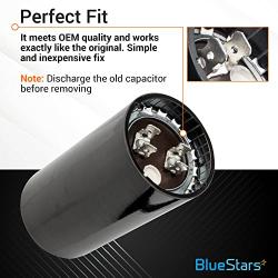 Ultra Durable 270-324 Mfd uF 250VAC Round Motor Start Capacitor 50/60 Hz AC Electric Replacement Part by Blue Stars
