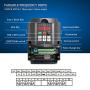RATTMMOTOR 220V Water Cooled Spindle Motor 2.2KW CNC 80mm Spindle Motor ER20 24000RPM 400HZ+2.2KW VFD Drive 220V Inverter Converter Spindle Motor Speed Controller+ER20 Collets for CNC Router Machine