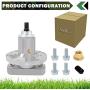 CheeMuii Lawn Mower Deck Spindle Fit for John Deere L100 L107 L108 L110 L111 L118 L120 L130 155C 190C Replace GY20050 GY20785 GX20250 42