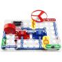 Elenco Snap Circuits Jr. SC-100 Electronics Exploration Kit, Over 100 Projects, Full Color Project Manual, 30 + Snap Circuits Parts, STEM Educational Toy for Kids 8 + , Black
