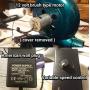 Dual BBQ blower Charcoal Chimney Starter BBQ Fan, Smoker Fan,Electric Blower Starter for Charcoal,AC & DC Power cord Included
