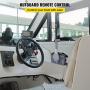 Mophorn Outboard Remote Control Box Side Mount Outboard Motor Fits for 703 Yamaha Outboards Push Throttle 10 Pin Cable 19.6 Feet Harness OEM 703-48205-16-00