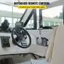 Mophorn Outboard Remote Control Box Side Mount Outboard Motor Fits for 703 Yamaha Outboards Push Throttle 10 Pin Cable 19.6 Feet Harness OEM 703-48205-16-00