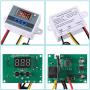 Alinan 4pcs 12V 10A 120W XH-W3001 Digital LED Temperature Controller Mini Thermostat Switch with Waterproof NTC 10K Thermistor Sensor Probe, -50℃ to 110℃ Heating/Cooling Temperature Control