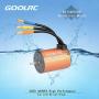 GoolRC Brushless Motor Waterproof 3650 4300KV Upgrade Brushless Motor with 60A ESC Combo Set for 1/10 RC Car Truck