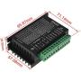 Usongshine Stepper Motor Driver TB6600 4A 9-42V Nema 17 Stepper Motor Driver CNC Controller +17HS4401 Motor Single Axes Phase Hybrid Stepper Motor for CNC/42 57 86 Stepper Motor