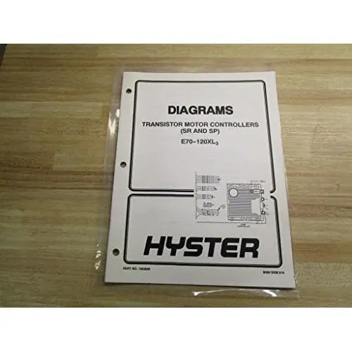 Hyster 1483865 Manual for Transistor Motor Controllers Hy-1483865