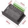 V TELESKY TB6600 Stepper Motor Driver Nema 23 Stepper Motor Driver for Nema 17, 23 Series Stepper Motor CNC Controller Single Axis Hybrid MicroStepping（1 pcs)