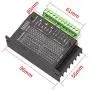 V TELESKY TB6600 Stepper Motor Driver Nema 23 Stepper Motor Driver for Nema 17, 23 Series Stepper Motor CNC Controller Single Axis Hybrid MicroStepping（1 pcs)