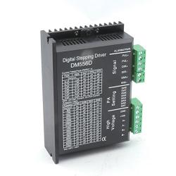 DM556D Digital Nema17 Nema23 Stepper Motor Driver 5.6A 24-50VDC 256 Microstep High Performance Driver Controller for CNC Router Milling Machine Engraver