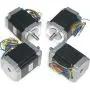 4 Axis Nema 23 Stepper Motor 270oz-in 76mm 3A+TB6560 Driver Board 12-36V/DC+350W 24V DC Switching Power Supply with Parallel Cable CNC Controller Kit for CNC Router/Engraver Milling Machine/3D Printer