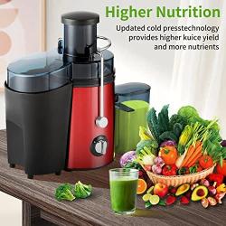 Juicer Machines Vegetable and Fruit, Juice Extractor Machine Fruit Juicer with Quiet Motor, Extractor De Jugos y Vegetales, Easy to Clean
