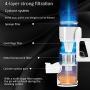 Cordless Vacuum Cleaner, 22Kpa Powerful Strong Suction 350W Brushless Motor 5 in 1 Stick and Handheld Vacuum for Pet Hair Carpet Hardwood Floor, Detachable Battery 40min Runtime, Lightweight