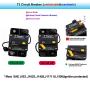 T Tocas 50 Amp Thermal Circuit Breaker with Switch Manual Reset for Boat Marine RV Yacht Battery Truck Solar, 12V - 48V DC, Waterproof (50A)