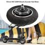 Electric Scooter Brushless Hub Motor, Electric Scooter Hub Motor 10 Inch Brushless Hub Motor 48V 350W Scooter Tire Motor Parts