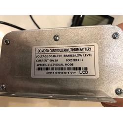 NBpower 48V-72V 60A 3000W Brushless DC Sine Wave Ebike Controller, Intelligent SW900 Control Panel Display for 3000W Brushless Motor and 3000W Electric Bike Kit.