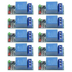 XINGYHENG 10PCS One Channel Relay Module 12V Low Level Trigger Relay Expansion Plate Load Controlled Relay Switch Module for Industrial Automation Process