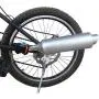 BEYST Bicycle Exhaust Sound System,Bike Turbo Exhaust Pipe with Sound Effect Motorcycle Noise Maker Cycling Accessories 35 x 7.5 cm(as The Picture)