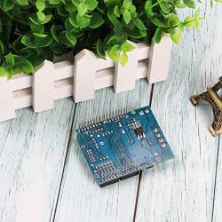 Ximimark L298P Shield R3 DC Motor Driver Module 2A H-Bridge 2 Way for Arduino UNO 2560 (1 Pcs)