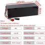 Wnicek 48V 20Ah Ebike Battery 48V 20000mAh Electric Bike Lithium-ion Battery Pack 48 Volt 13S 8P PVC E-Bike Battery for 500W/ 750W/ 1000W Motor with 50A BMS and Charger