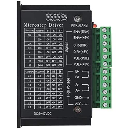 Stepper Motor Driver TB6600 Nema 23 Nema 34 42/57/86 Nema17 4A DC9-40V 1 axis Stepping Motor CNC Engraving Machine