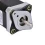 BIGTREETECH Direct Nema17 Damper Stepper Motor Steel and Rubber Vibration Dampers with M3 Screw for Creality CR 10, 10S, Ender 3 and Other 3D Printers (Pack of 4)