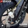 Verrou Moto KRASER KR10S avec Alarme 120dB Anti-Vol, Verrou de Sécurité Approuvé pour Freins à Disques, Verrou Moto Moto-Scooter, Axe Verrouillé ø10, Acier Inoxydable Verrou Moto KRASER KR10S avec Alarme 120dB Anti-Vol, Verrou de Sécurité Approuvé pour Freins à Disques, Verrou Moto Moto-Scooter, Axe Verrouillé ø10, Acier Inoxydable