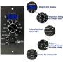 GRISUN Fire Burn Pot, Hot Rod Ignitor, Auger Motor and Grill Induction Fan Kit Replacement Parts Digital Pro Thermostat Controller