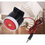1 Pcs 120dB DC 12V Electronic Wired Alarm, Wired Continuous Sound Electronic Alarm Buzzer Sound Alarm System Warning Horn for Home Security