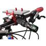 Bike & Motorcycle Phone Mount Aluminium Bicycle Handlebar Phone Holder with Action Camera Mount Compatible with GoPro Camera Models,Compatible with iPhone 11 Pro Max Galaxy S20 (red)