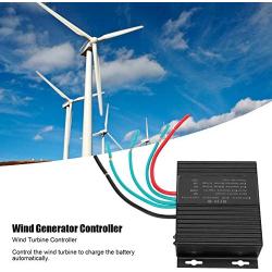 EBTOOLS Wind Turbine Controller, IP67 Waterproof Wind Turbine Generator Controller, 1000W/DC60V Battery Charging Regulator, Small Size and Good Heat Dissipation Wind Turbine System.