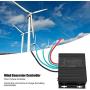 EBTOOLS Wind Turbine Controller, IP67 Waterproof Wind Turbine Generator Controller, 1000W/DC60V Battery Charging Regulator, Small Size and Good Heat Dissipation Wind Turbine System.