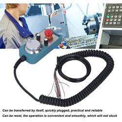 Omabeta Electronic Handwheel, CNC Handwheel Controller Smoothly Operation Resettable for Industrial
