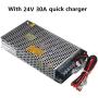 Lifepo4 100ah 200ah 300ah 400ah 24V Lithium ion Battery for Solar System/Motor Home/Boat/Golf Carts car Battery (24V 200ah ×1pcs)