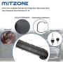 MITZONE Left Side Valve Cover With Gaskte And Bolts Compatible With 2001-2007 Dodge Ram 1500 Durango Dakot Jeep Commander Grand Cherokee 4.7L V8 Replace # 53021829AD 264-928