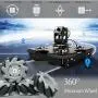 Kit Robot Raspberry Pi 4B Pi4B(4G) avec Roues Mecanum 3-DOF, Caméra Python, Robotique pour Adultes, Reconnaissance d'Objets, Suivi IA. Kit Robot Raspberry Pi 4B Pi4B(4G) avec Roues Mecanum 3-DOF, Caméra Python, Robotique pour Adultes, Reconnaissance d'Objets, Suivi IA.
