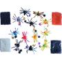 Dew Drops Halloween Water Beads About 5000 Beads Party Activity for Kids Includes 12 Large Spider Insect Toys and Aqua Balls