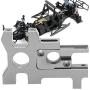 Brushless Motor Mount, Nitro Power Change Motor Mount Fit for Hobao ST PRO 1/8 Scale Model RC Vehicle