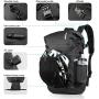 Rhinowalk Bike Pannier Bag 22L Waterproof Bicycle Bag Motor Pannier Backpack Shoulder Bag Laptop Pannier Travel Bag Professional Cycling Accessories