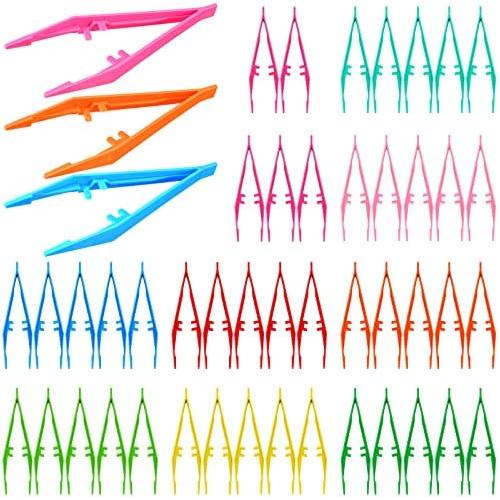 48 Pinceaux Plastiques Assortis de 4,3 cm pour Enfants, Pinceaux pour Fabrication Artisanale, Perles, Bijoux, Kits de Fabrication, Idéal pour les Enfants, Adultes, Maison, École, Classe 48 Pinceaux Plastiques Assortis de 4,3 cm pour Enfants, Pinceaux pour Fabrication Artisanale, Perles, Bijoux, Kits de Fabrication, Idéal pour les Enfants, Adultes, Maison, École, Classe