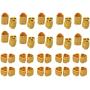 Hobbysky 10 Pairs MT60 Male Female Motor Plug Connector 3.5mm 3-Pole Bullet Connectors Plug Set for RC ESC to Motor with Housing for RC Lipo Battery (10 Pairs)