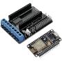 DollaTek NodeMcu Lua ESP8266 ESP-12E CP2102 Development Board and L293D WiFi Motor Drive Expansion Board Shield Module for Arduino