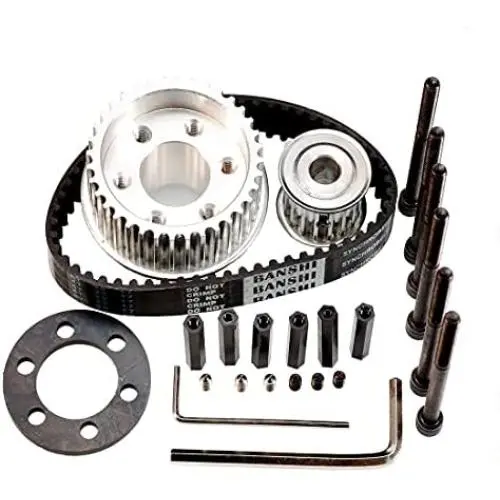vanpro DIY Electric Skateboard 83MM 90MM 97MM PU Wheel Pulleys Kit Set